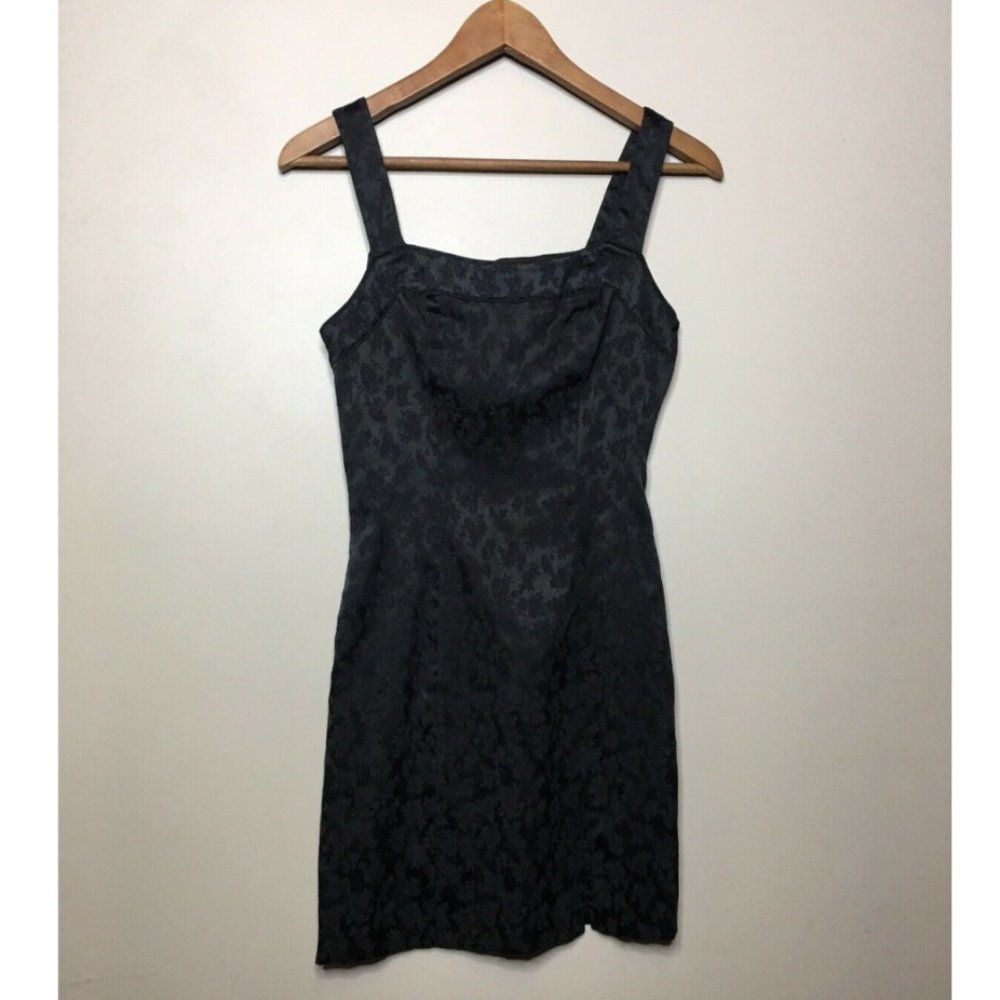 Vintage Black Y2K Clueless Mini Dress